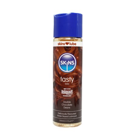 (image for) Skins Double Chocolate Water Based Lubricant 4.4 fl oz (130ml)