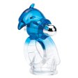 (image for) WET DREAMS - DREAM BOY - DIZZY DOLPHIN JELLY COCK & BALL SLING 10 FREQ BULLET GRADIENT COLOR BLUE