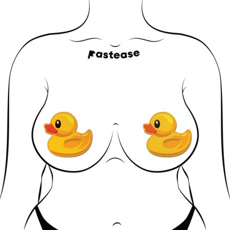 (image for) Rubber Duck Breast Pasties in Bright Yellow