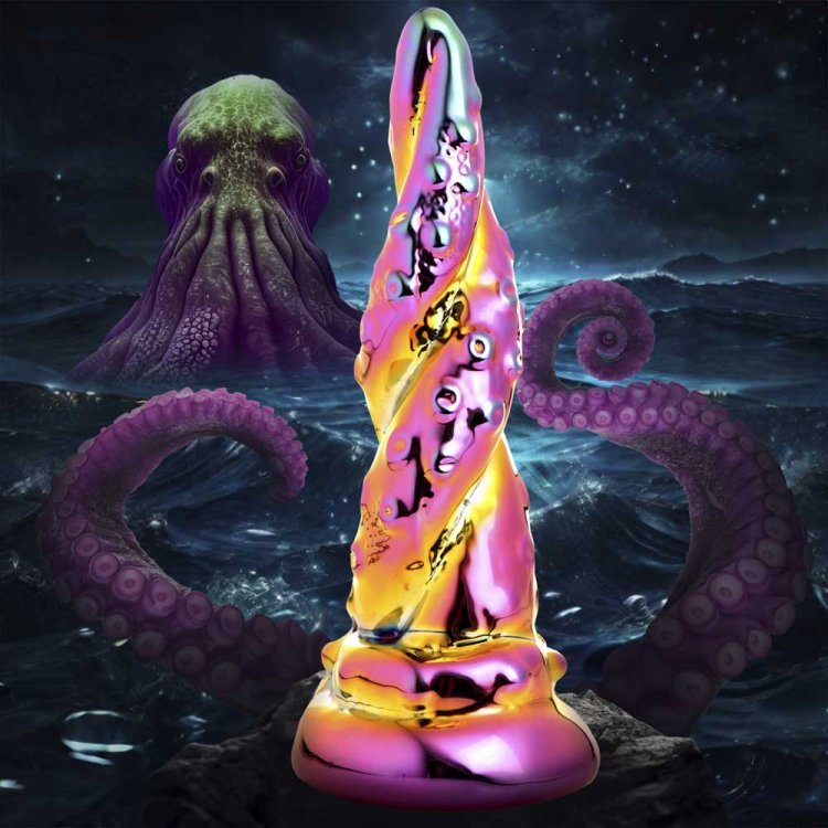 (image for) Enchantress Rainbow Glass Dildo