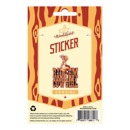 (image for) Ride Em Cowgirl Sticker