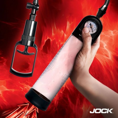 (image for) Pump Up Gauge Penis Pump with Pull Handle