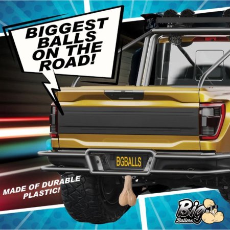 (image for) X-LARGE Truck Nuts - Light