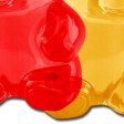 (image for) Gummy Bear Pasties in Red, Yellow, Orange & Green