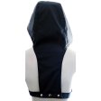 (image for) Faux Leather Hoody Harness With Leather Strap - One Size