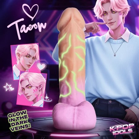 (image for) Taeon Silicone Dildo with Balls