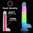 (image for) Lollicock 7" GID Rainbow Silicone balls*