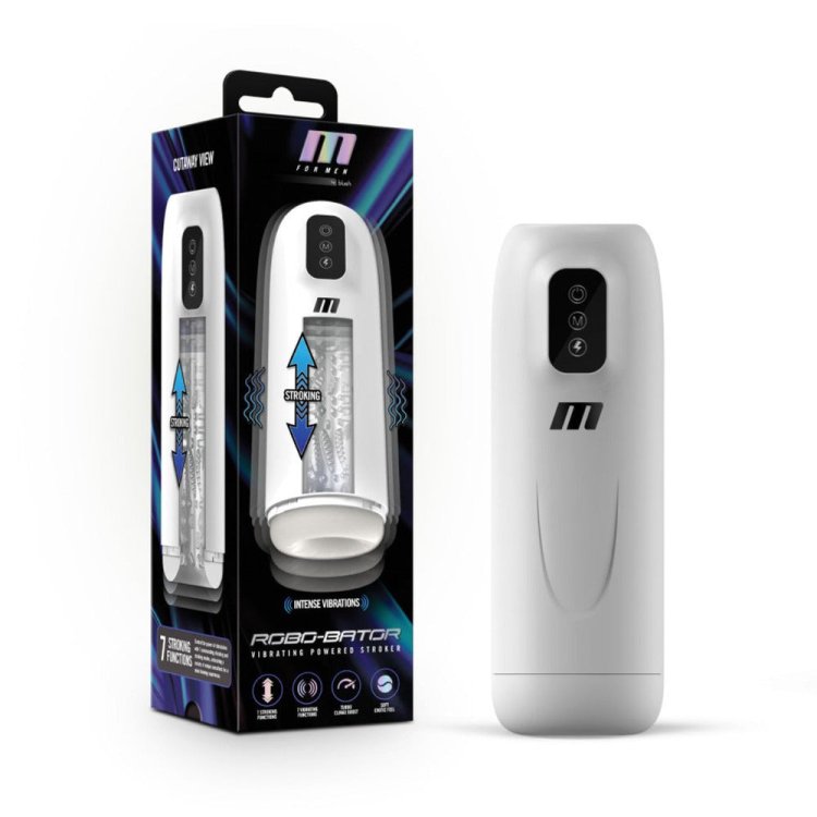 (image for) M for Men Robo-Bator Turbo Boost - White