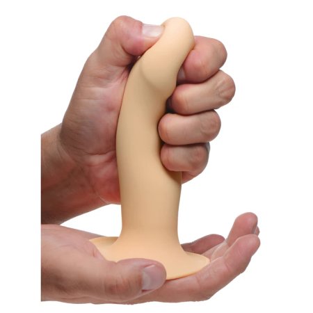 (image for) Squeezable Phallic Dildo - Light