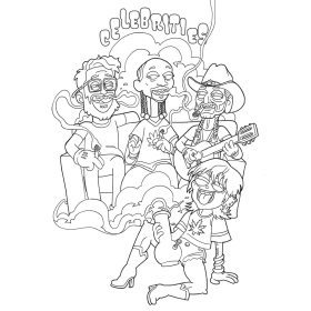 Who Smokes Weed Colouring Book Who Smokes Weed Colouring Book
