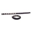 (image for) Leather Single Multi Snap Cock Strap / Silver Snap Buttons