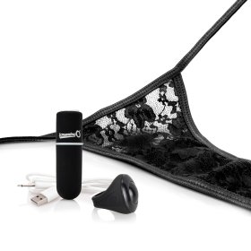 My Secret Charged Remote Control Panty Vibe - Black