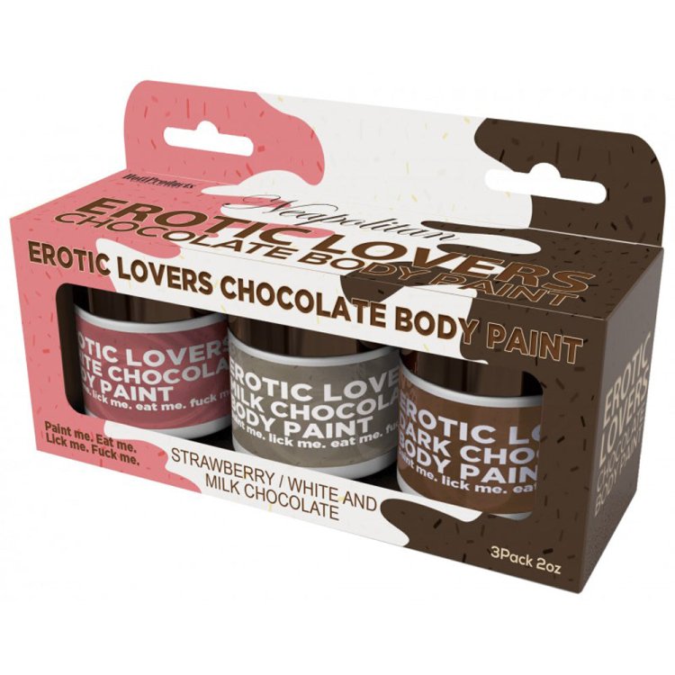 (image for) Chocolate Lovers Neapolitan Body Paints
