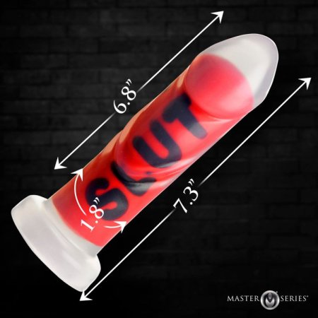 (image for) SLUT Silicone Dildo