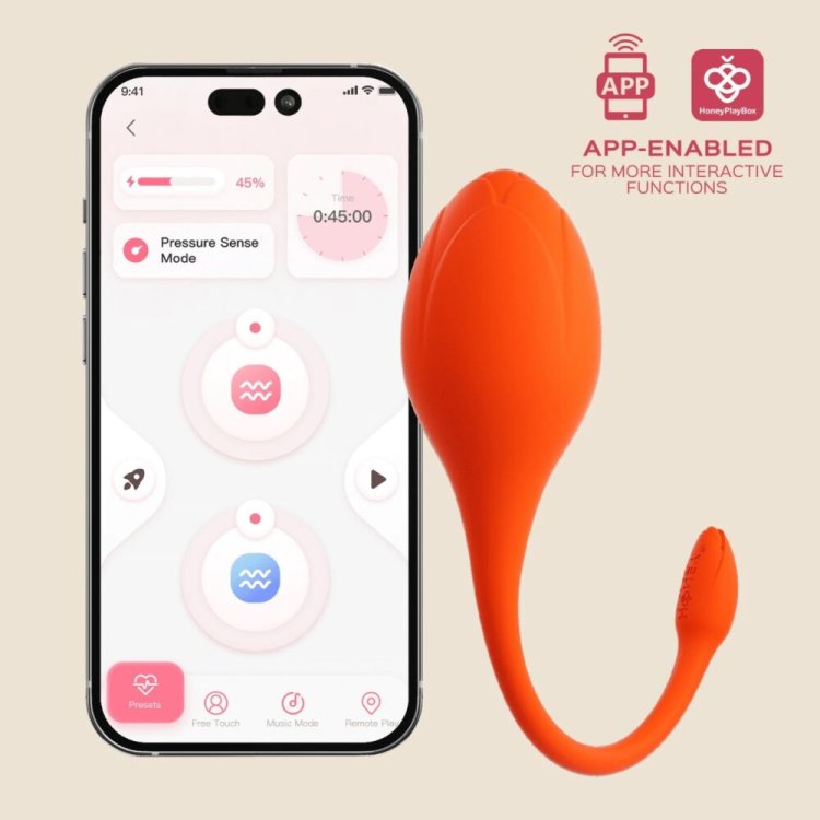 (image for) Lili App-Enabled Egg Vibrator with R/C
