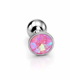Metal CRZ plug - Small - PINK OPAL