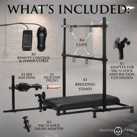 (image for) Breed Master Breeding Stand w/ Sex Machine