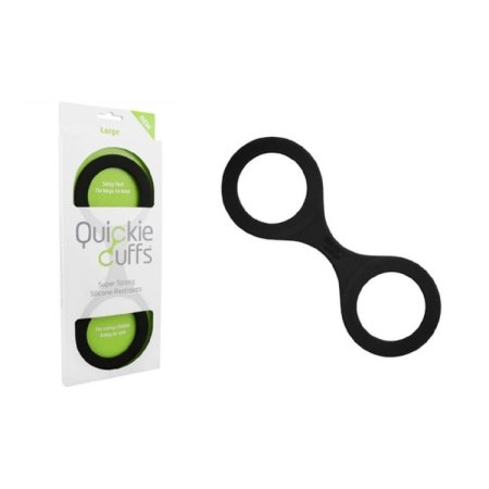 (image for) Quickie Cuffs - Large - Black