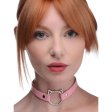 (image for) Kinky Kitty Ring Slim Choker - Pink