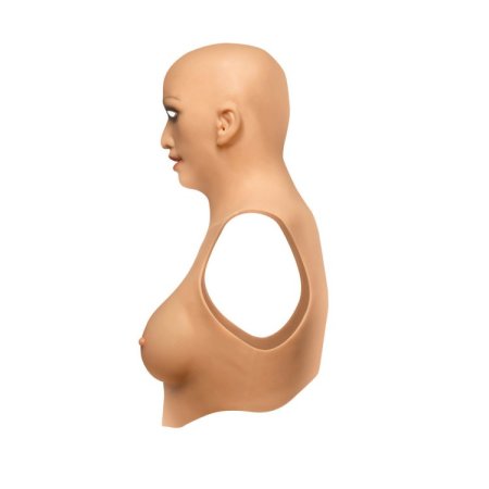 (image for) Sexy Skin Suit Silicone Head, Face & C Cup Breasts
