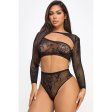 (image for) Rose Bodystocking Set