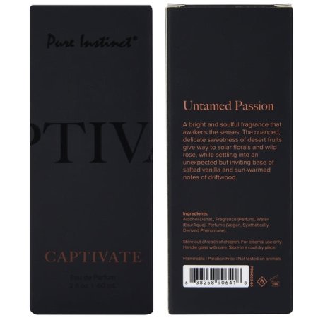 (image for) Captivate - 60ml Pure Instinct Men's Collection Pheromone Perfume