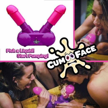 (image for) Cum Face pump action game