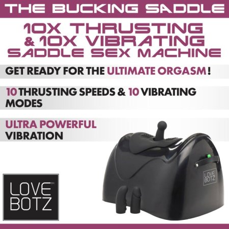 (image for) The Bucking Saddle 10X Thrusting & 10X Vibrating Saddle Sex Machine