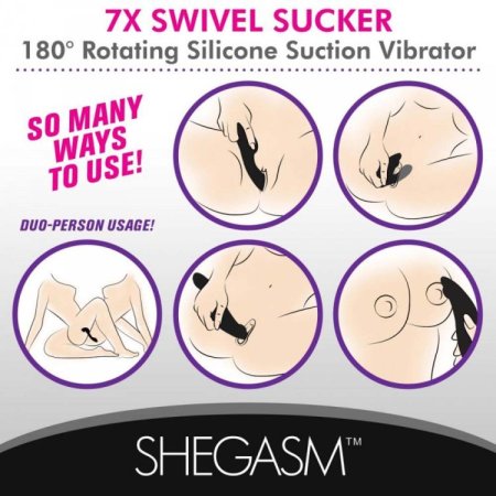 (image for) Swivel Sucker 180 Rotating Suction Vibe