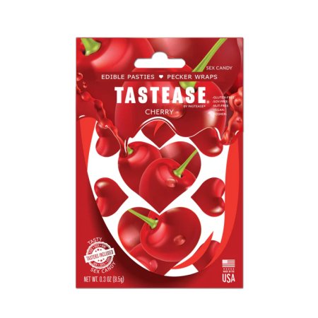 (image for) Tastease: Edible Pasties/Pecker Wrap - Cherry