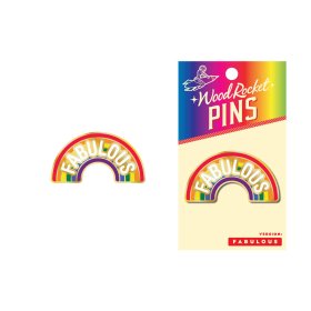 Enamel Pin: Fabulous Enamel Pin: Fabulous