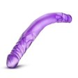(image for) B Yours 14" Double Dildo - Purple