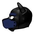(image for) Spike Neoprene Puppy Hood - Blue