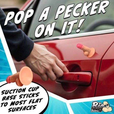 (image for) Suction Snap-On Peckers - 4 pk