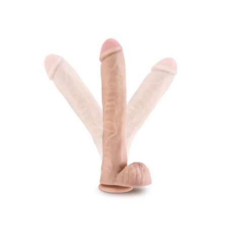 (image for) Au Naturel - Daddy - 14" Sensa Feel Dual Density Dildo - Vanilla