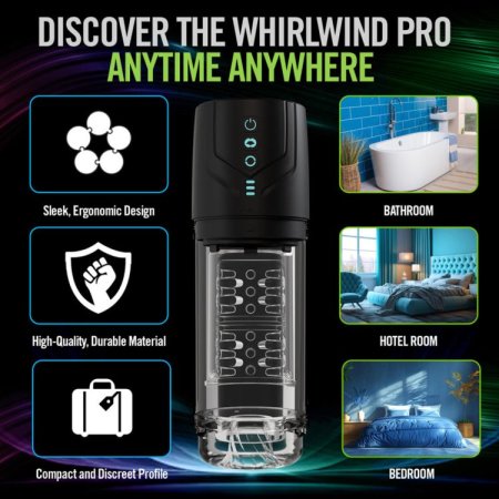 (image for) M for Men - Whirlwind Pro - Black