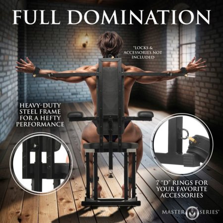 (image for) Enforcer Chair with Sex Machine