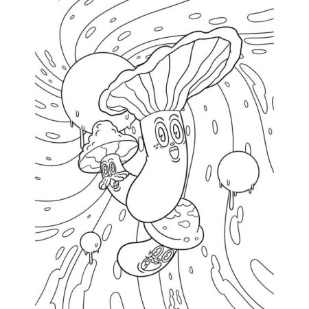 (image for) That’s Trippy Colouring Book