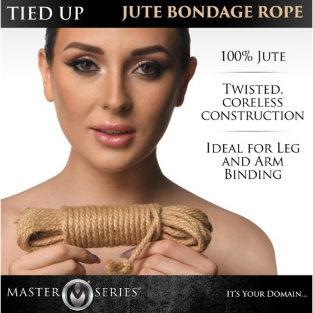 (image for) Tied Up Jute Bondage Rope - 50 feet
