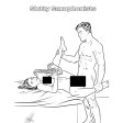 (image for) The Raunchiest Colouring Book