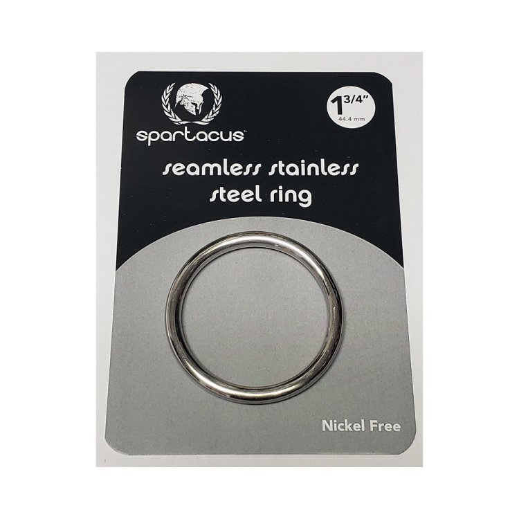 (image for) Seamless Stainless Steel Ring 1.75\"
