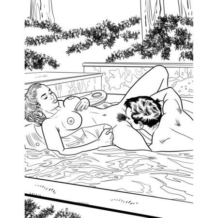 (image for) The Oral Sex Colouring Book