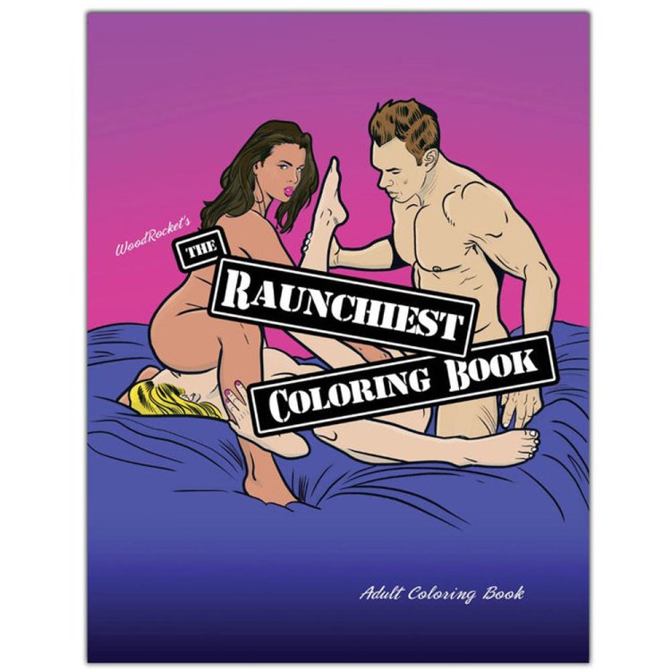 (image for) The Raunchiest Colouring Book