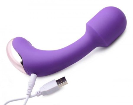 (image for) 50X Silicone G-Spot Wand - Purple