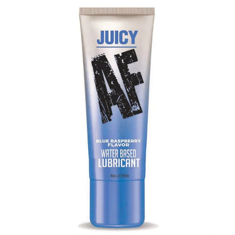 (image for) Juicy AF Lubricant- Blue Raspberry 4oz
