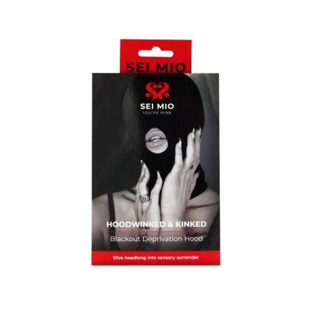 (image for) SEI MIO - Hoodwinked and Kinked - Deprivation Hood with Blackout Panel