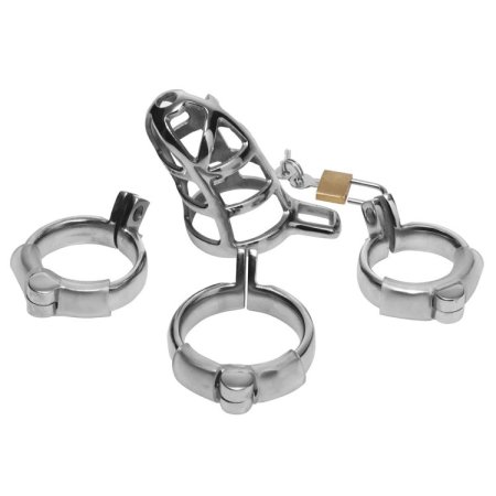 (image for) Detained Stainless Steel Chastity Cage