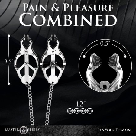 (image for) Primal Spiked Clover Nipple Clamps