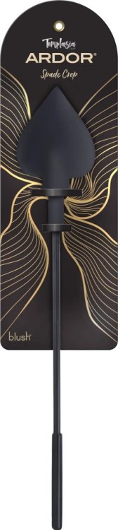 (image for) Temptasia Ardor - Silicone Spade Crop - Black
