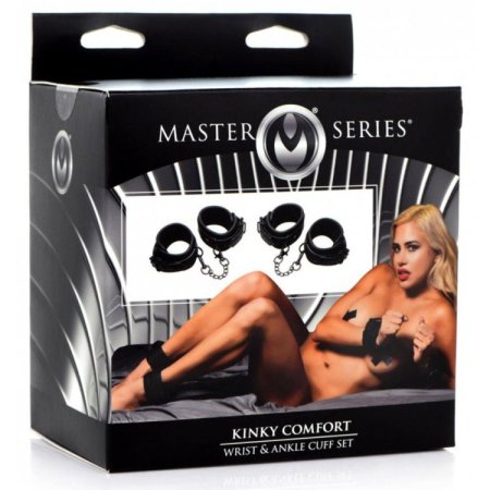 (image for) Kinky Comfort Wrist & Ankle Cuff Set